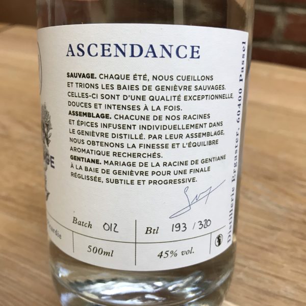 Gin Ascendance - Distillerie Ergaster (60) – Image 2