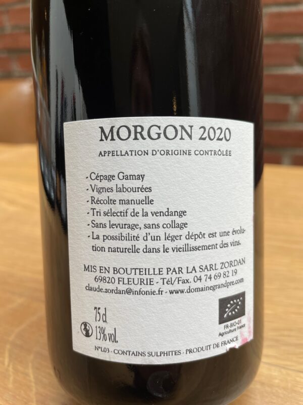 Morgon 2021 - Chateau de Grand Pré – Image 3